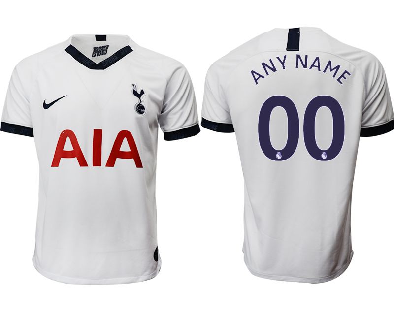 Men 2019-2020 club Tottenham Hotspur home aaa versio customized white Soccer Jerseys->customized soccer jersey->Custom Jersey